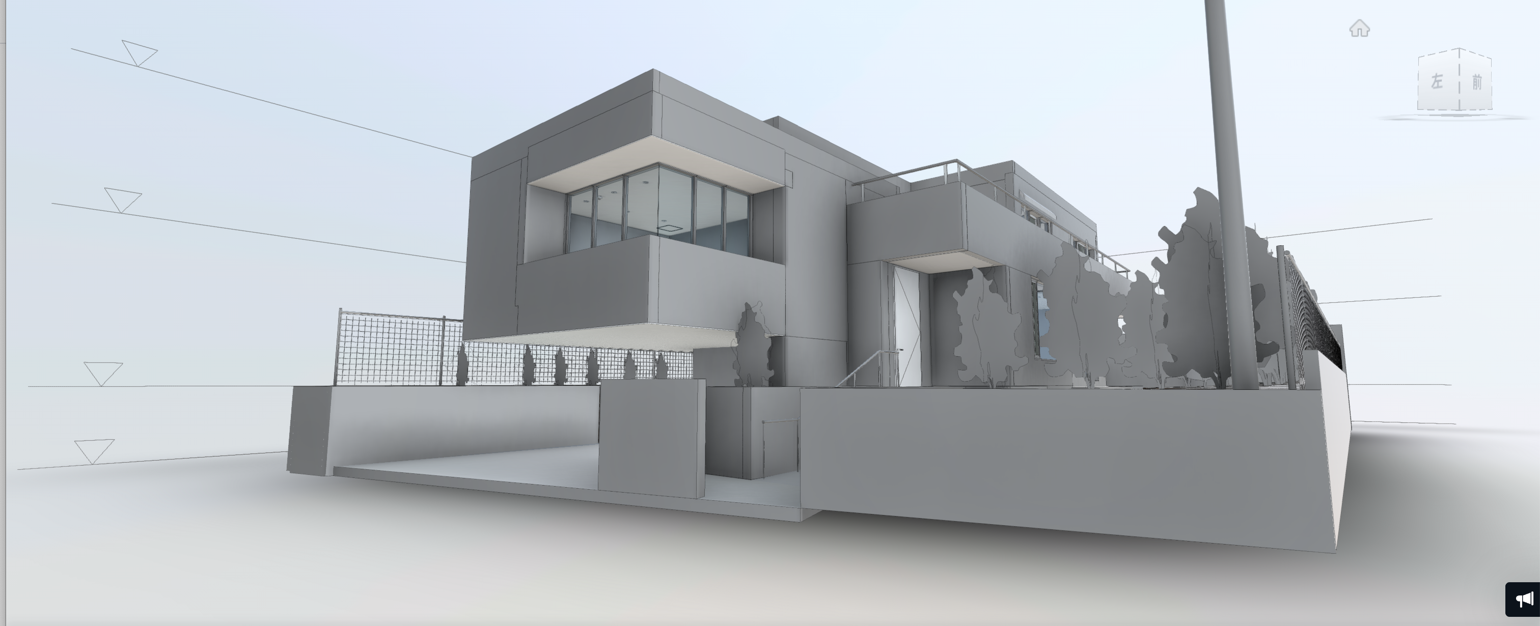 STUDIO55導入事例_江原町の家リノベプロジェクト(One-Stop BIM! Gaussで作成した現況のBIMデータ）